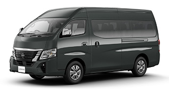 Biz NISSAN（商用車、社用車選びは日産で）：カーラインアップ｜人員輸送車｜キャラバン DX 2分割上級セカンドシート