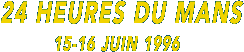 24 HEURES DU MANS